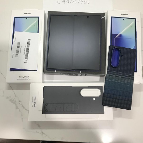 Samsung Galaxy Z Fold7 - Unlocked, 512 GB, Blue Shadow, 12 GB, SM-F966U1