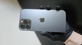 Mint
													Apple iPhone 13 Pro Max - Unlocked, Graphite, 128 GB, A2484, photo 1 of 11