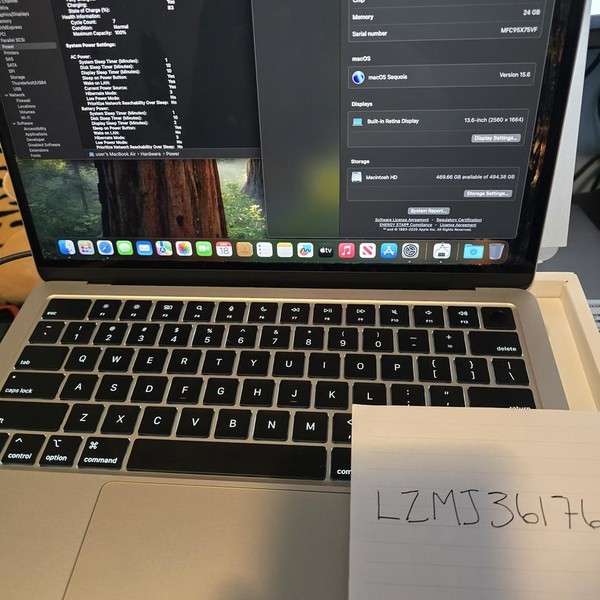 MacBook Air 2025 (M4) - 13 inch - 512 GB, Starlight, 24 GB, Apple M4