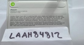 New
													Apple iPhone 14 - TracFone, Starlight, 128 GB, A2649, photo 4 of 4