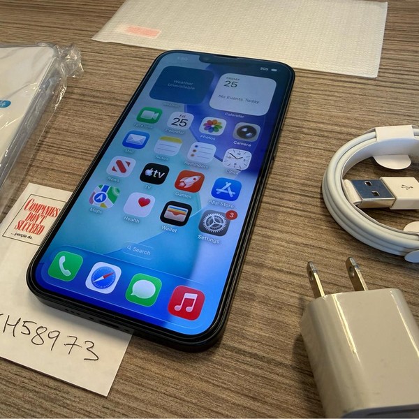 Apple iPhone 14 - Unlocked, 128 GB, Midnight, A2649