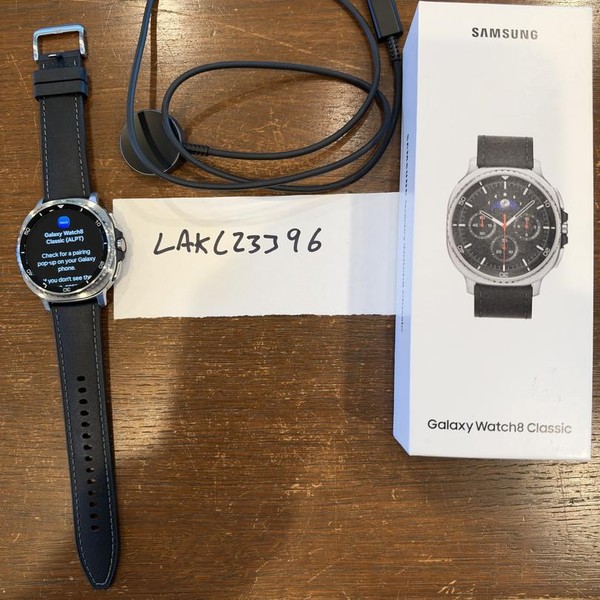 Samsung Galaxy Watch8 Classic - Wi-Fi, Black, SM-L500, 46mm