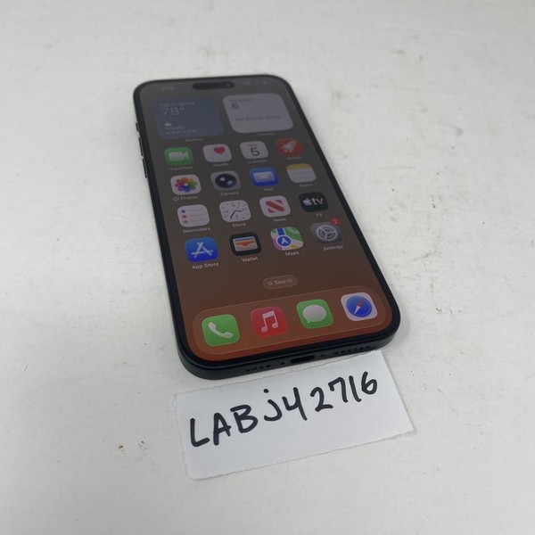 Apple iPhone 15 Plus - Unlocked, 128 GB, Black, A2847