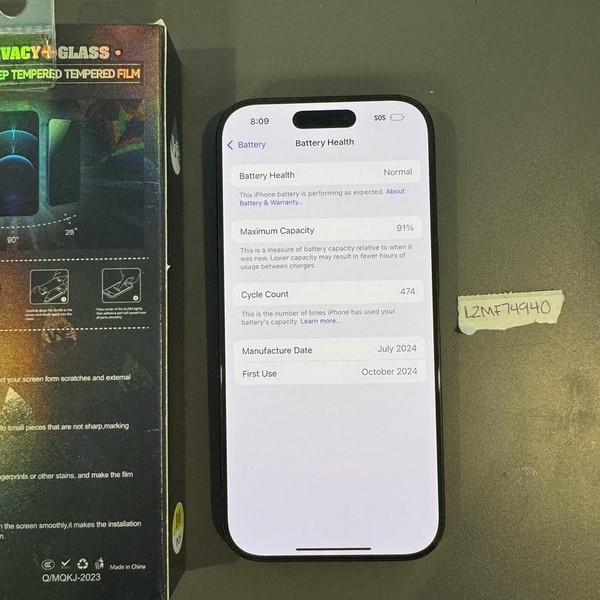 Apple iPhone 16 Pro - Unlocked, 512 GB, Black, A3083