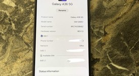 Mint
													Samsung Galaxy A36 5G - Total by Verizon, Black, 128 GB, SM-S366V, photo 4 of 15