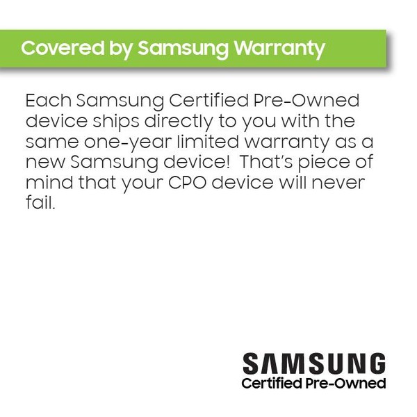 Samsung Galaxy S10 - Unlocked, 128 GB, Black, 8 GB, SM-G973U1