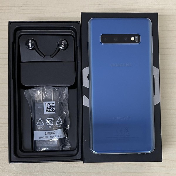 Samsung Galaxy S10 - Verizon, Blue, 128 GB, 8 GB, SM-G973U