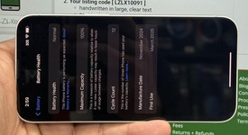 Good
													Apple iPhone 16e - Unlocked, White, 128 GB, A3212, photo 2 of 5