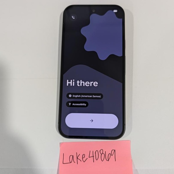 Google Pixel 9 - T-Mobile, 128 GB, Obsidian, 12 GB, G2YBB