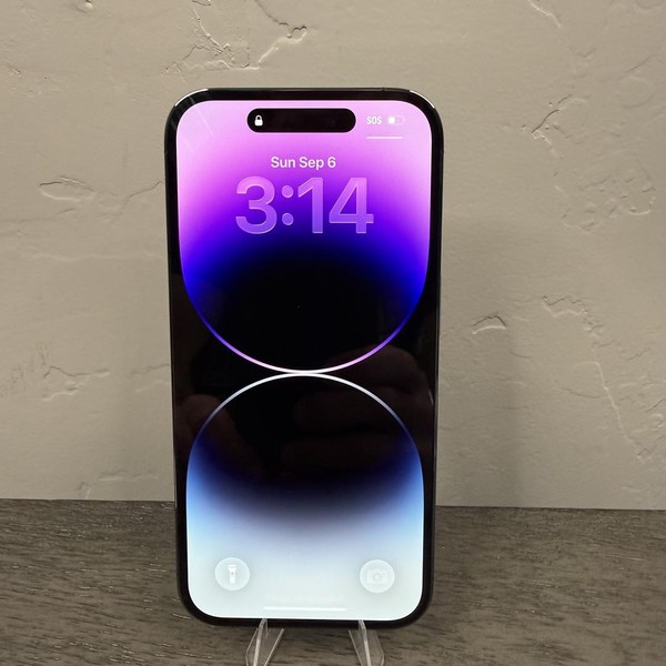 Apple iPhone 14 Pro - Unlocked, 256 GB, Purple, A2650