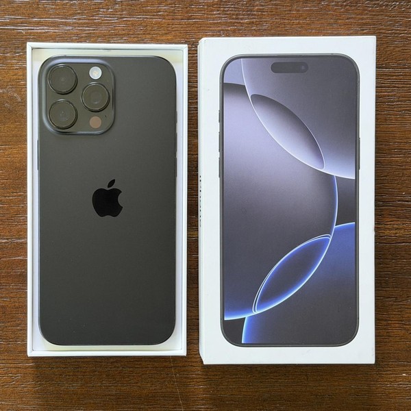 Apple iPhone 16 Pro Max - Unlocked, 256 GB, Black, A3084