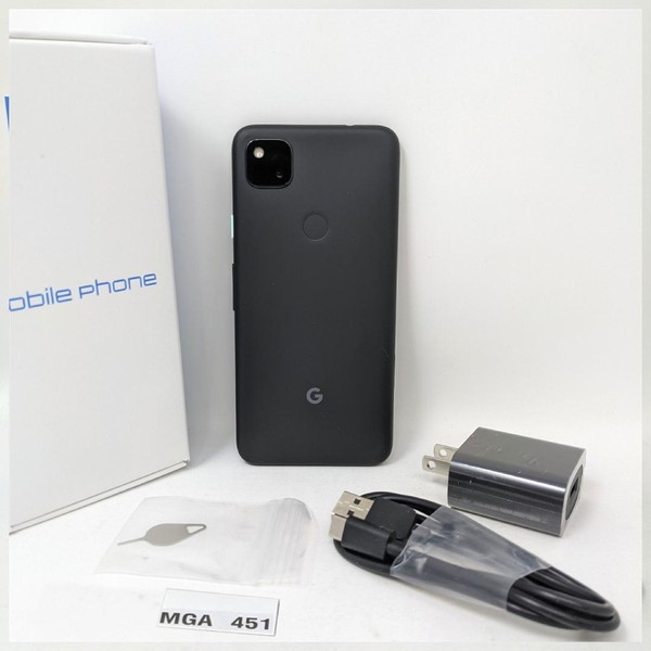 Google Pixel 4a - Unlocked, 128 GB, Black, 6 GB, G025J