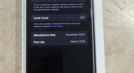 Mint
													Apple iPhone 16e - Unlocked, White, 128 GB, A3212, photo 5 of 9