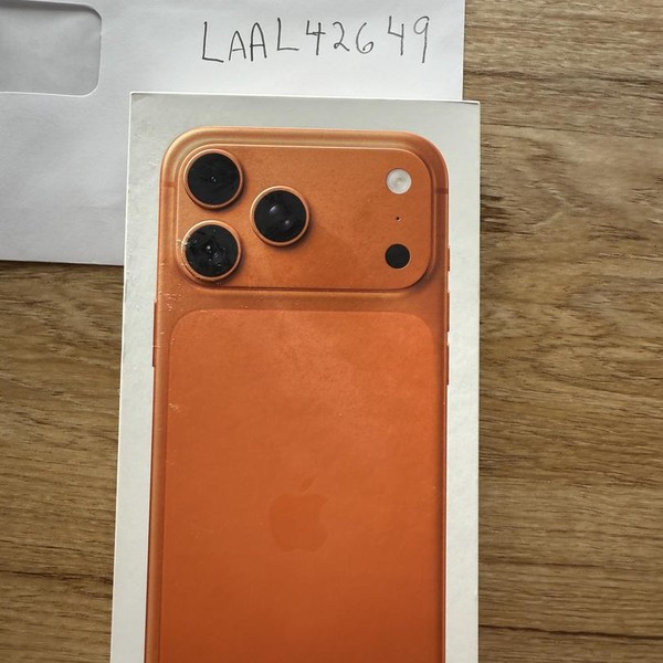 Apple iPhone 17 Pro Max - AT&T, 256 GB, Cosmic Orange, A3257