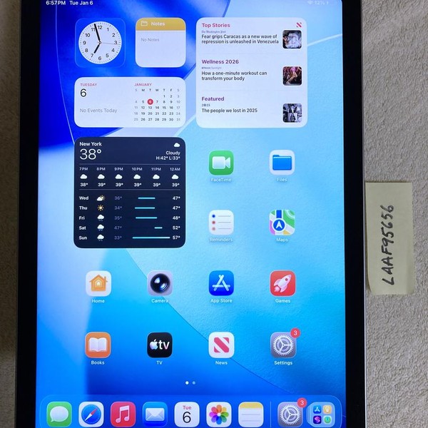 Apple iPad Air 4th Gen - Wi-Fi, 64 GB, Sky Blue, A2316