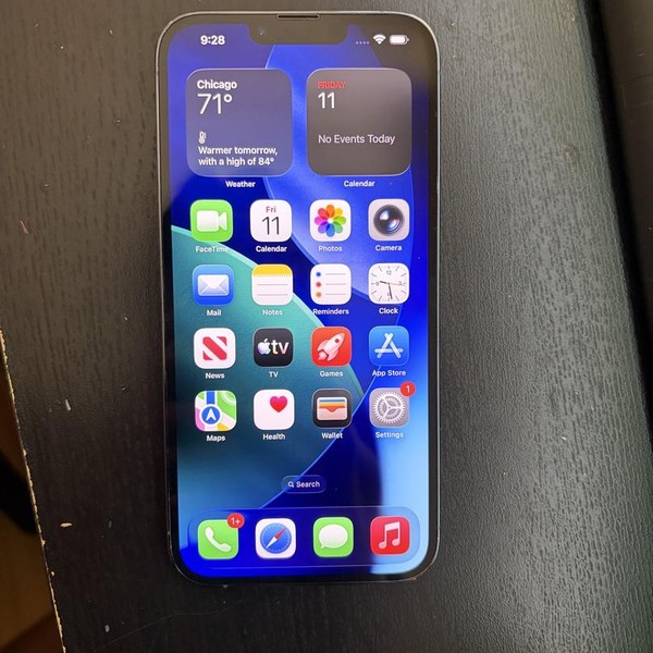 Apple iPhone 13 Pro Max - Unlocked, 128 GB, Sierra Blue, A2484