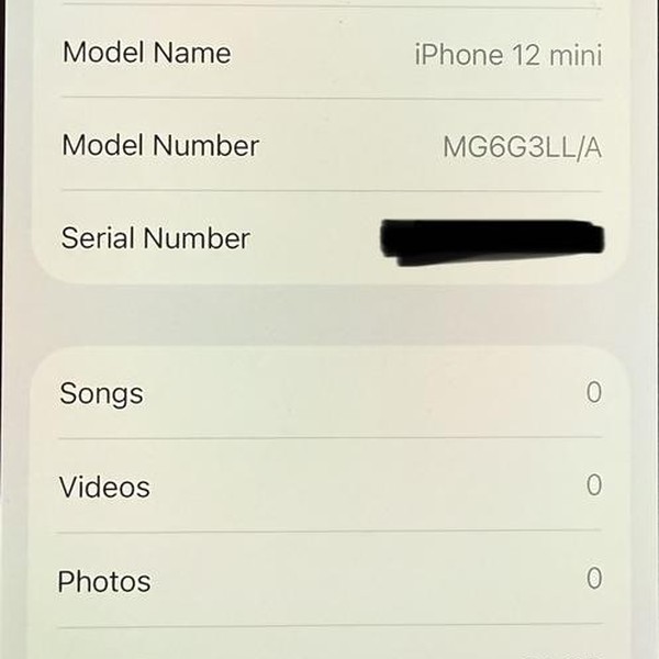 Apple iPhone 12 Mini - T-Mobile, 64 GB, Black, A2176