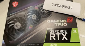Used
													MSI GeForce RTX 3070 - RTX-3070-GAMING-Z-TRIO-8G-LHR, Gaming Z Trio, photo 1 of 7