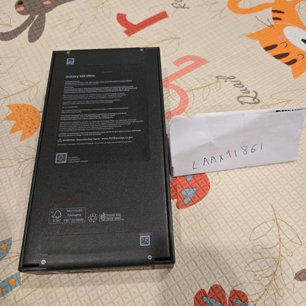 Samsung Galaxy S25 Ultra - Unlocked, 512 GB, Jetblack, 12 GB, SM-S938U1