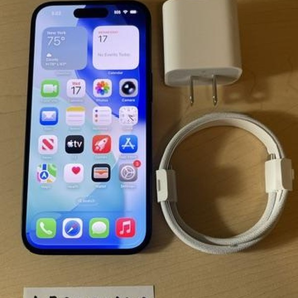Apple iPhone 15 - Unlocked, 128 GB, Black, A2846