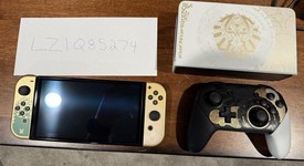 Mint
													Nintendo Switch - OLED - White, 64 GB, The Legend of Zelda: Tears of the Kingdom Edition, photo 1 of 7