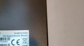 Good
													ZTE nubia Z60 Ultra - Unlocked, Black, 512 GB, 16 GB, photo 3 of 8