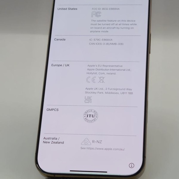 Apple iPhone 16 Pro Max - Unlocked, Desert, 256 GB, A3084