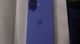 Good
													Apple iPhone 16 - Unlocked, Ultramarine, 128 GB, A3081, photo 2 of 2