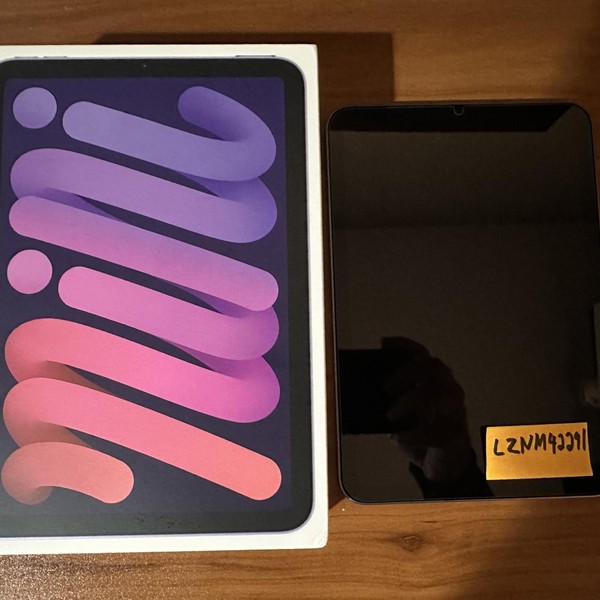 Apple iPad Mini 6th Gen - Wi-Fi, 64 GB, Purple, A2567