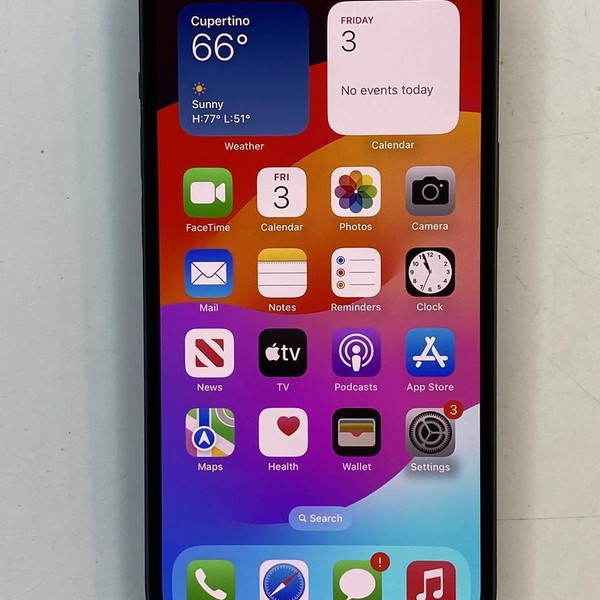 Apple iPhone 14 - Unlocked, 128GB, Midnight, A2649 - LZGV44237