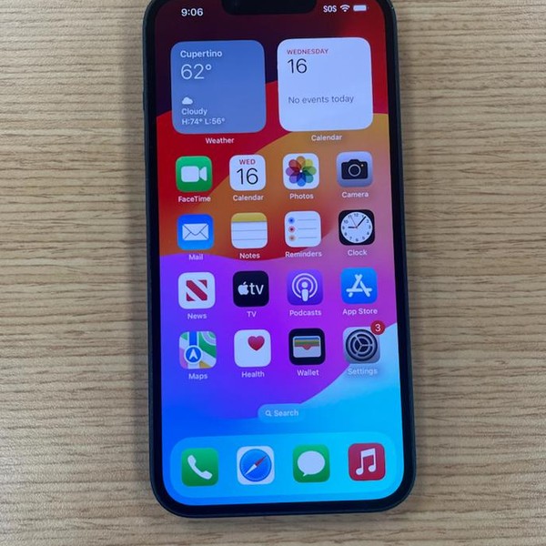 Apple iPhone 13 - Unlocked, 128 GB, Midnight, A2482