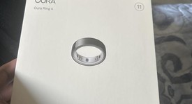 New
													Oura Ring Gen 4 - Black, Size 11, photo 2 of 2