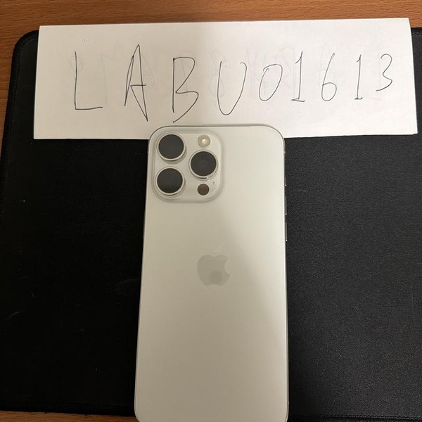 Apple iPhone 15 Pro Max - Unlocked, 256 GB, White, A2849