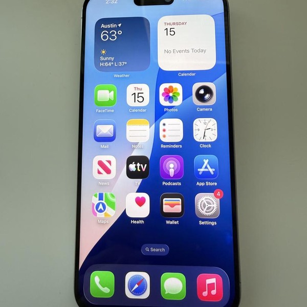 Apple iPhone 15 Pro Max - Unlocked, 256 GB, White, A2849