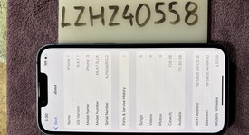 Fair
													Apple iPhone 13 - Unlocked, Blue, 128 GB, A2482, photo 4 of 18