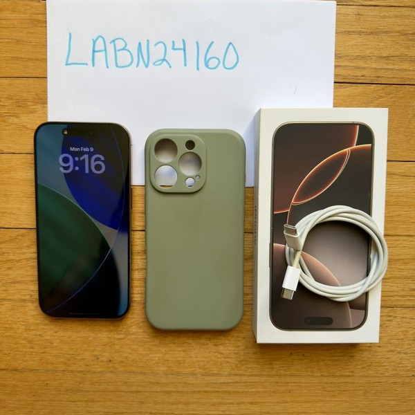 Apple iPhone 16 Pro - Unlocked, 256 GB, Desert, A3083