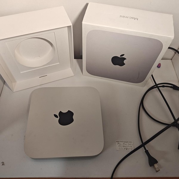 Mac mini 2023 - 256 GB, 8 GB, Apple M2, 1 Gigabit Ethernet