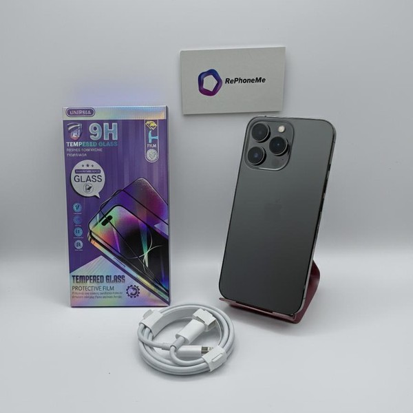 Apple iPhone 13 Pro - Unlocked, Graphite, 128 GB, A2483