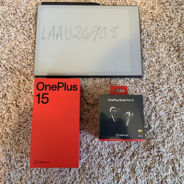 OnePlus 15 - Unlocked, 512 GB, Sand Storm, 16 GB