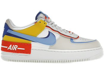 Nike Air Force 1 Low Shadow Sail Game Royal Rush Orange University Blue (Women's) for sale