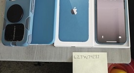 Good
													Apple iPhone 13 Mini - Unlocked, Blue, 128 GB, A2481, photo 1 of 16