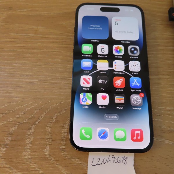 Apple iPhone 14 Pro - Unlocked, 256 GB, Black, A2650