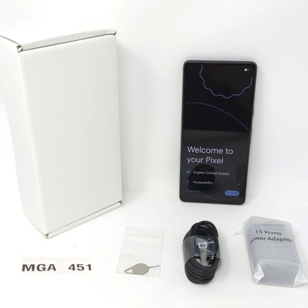 Google Pixel 7 - AT&T, 128 GB, Obsidian, 8 GB, GQML3, mmWave 5G