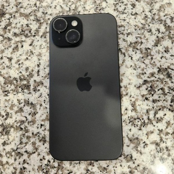 Apple iPhone 15 - Unlocked, 128 GB, Black, A2846