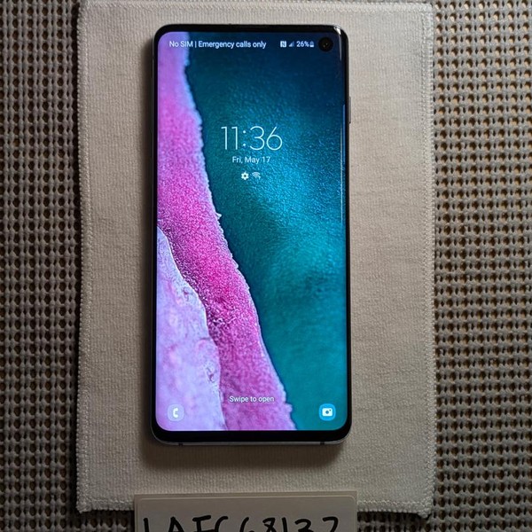 Samsung Galaxy S10 - Verizon, 128 GB, Blue, 8 GB, SM-G973U