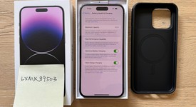 Mint
													Apple iPhone 14 Pro Max - Unlocked, Purple, 128 GB, A2651, photo 1 of 9