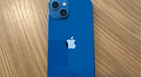 Good
													Apple iPhone 13 - Unlocked, Blue, 128 GB, A2482, photo 2 of 5