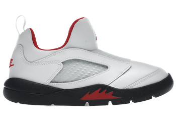 Jordan 5 Retro Little Flex White Black University Red (PS) for sale