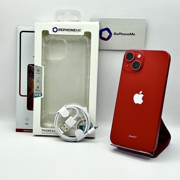 Apple iPhone 14 - Unlocked, 128 GB, Red, A2649