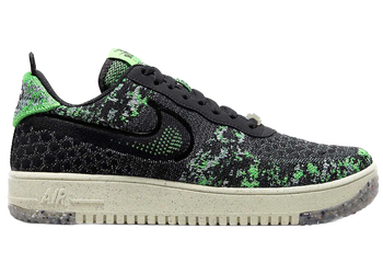 Nike Air Force 1 Low Crater Flyknit Black Volt for sale